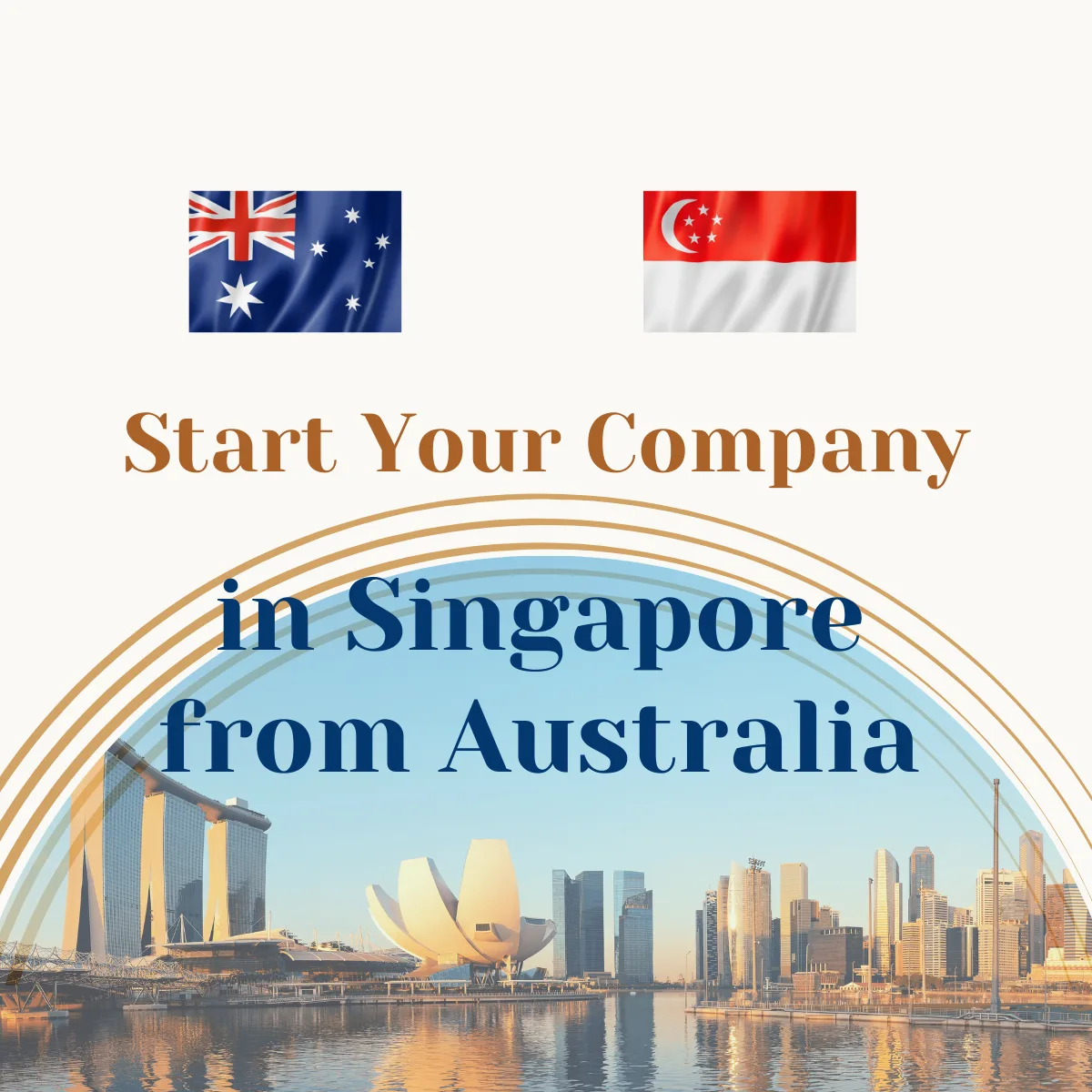 Register a company in Singapore from Australia
